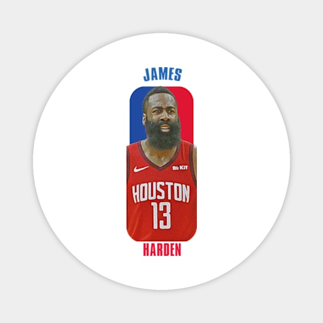 James Harden Magnet by lazymost